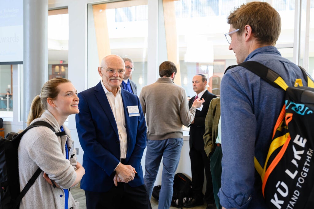 A crowd gathered to celebrate innovators at the OTC's 2025 luncheon and awards ceremony.